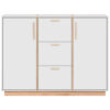 POCO Kommode Split grau Jackson Hickory Nachbildung B/H/T: ca. 125x94x40 cm
