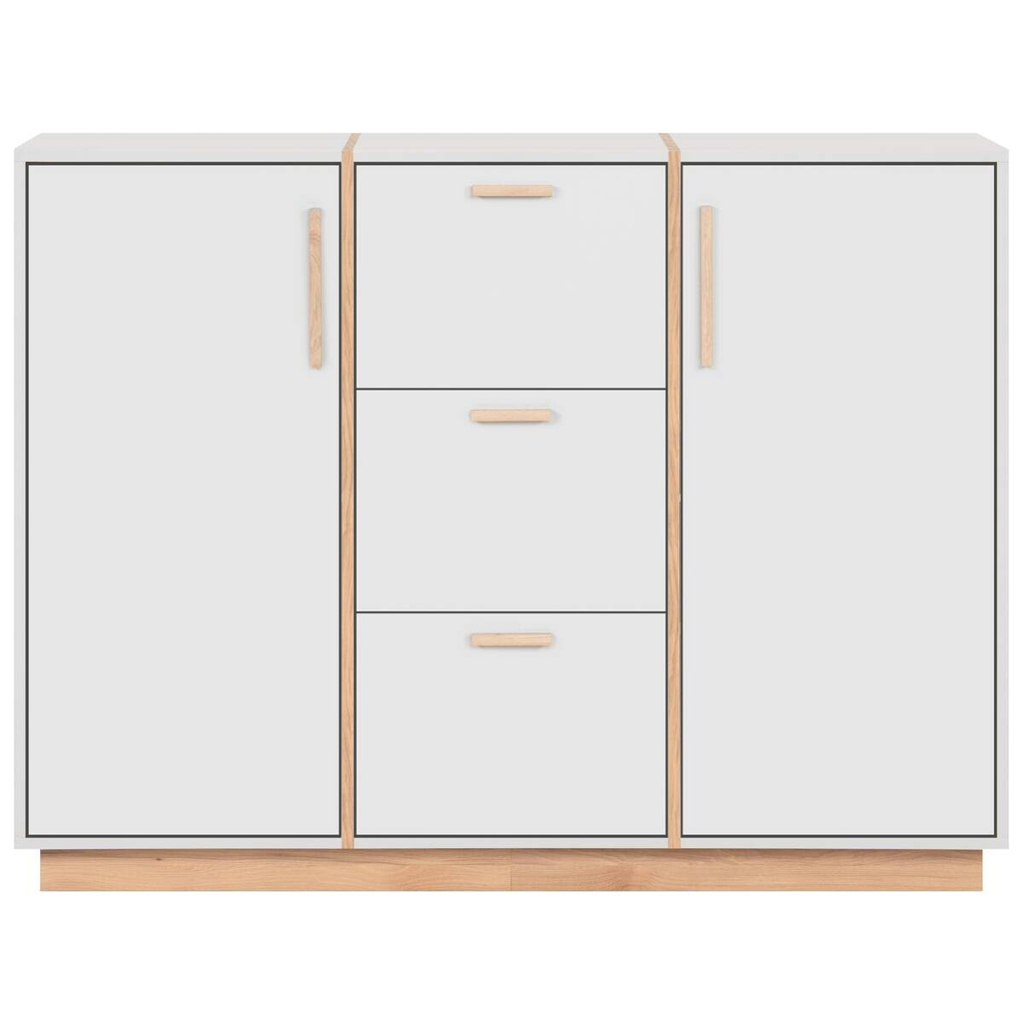 POCO Kommode Split grau Jackson Hickory Nachbildung B/H/T: ca. 125x94x40 cm