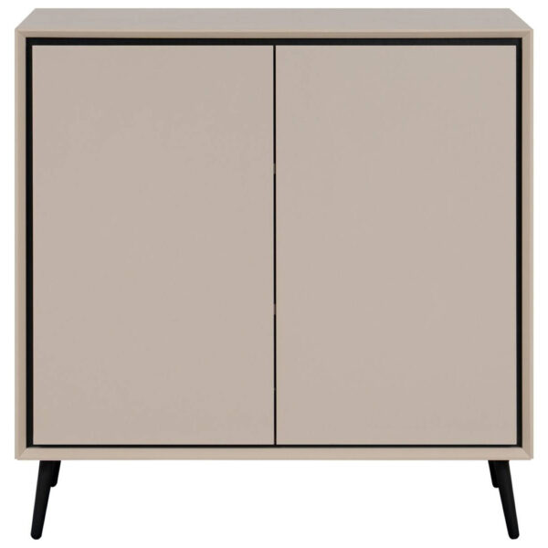 POCO Kommode Arona sand schwarz B/H/T: ca. 90x90x38 cm POCO Kommode Arona sand schwarz B/H/T: ca. 90x90x38 cm
