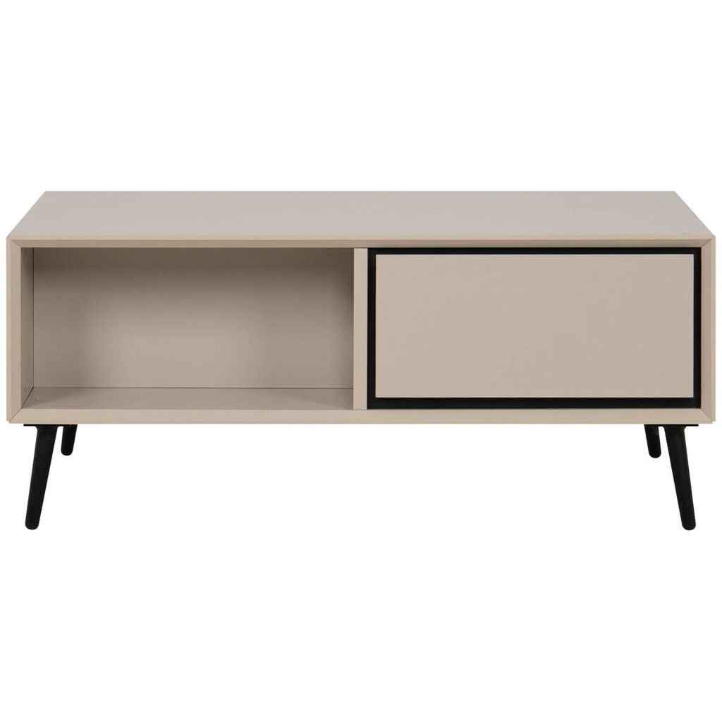 POCO Couchtisch Arona sand schwarz B/H/T: ca. 94x40x55 cm