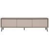 POCO Lowboard Arona sand schwarz B/H/T: ca. 175x50x38 cm