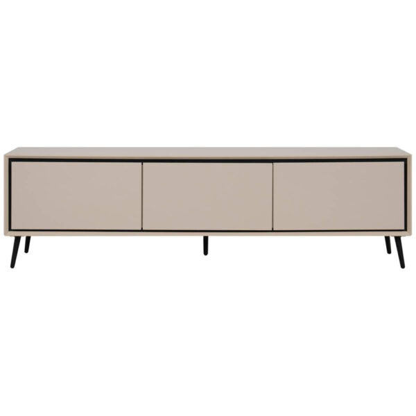 POCO Lowboard Arona sand schwarz B/H/T: ca. 175x50x38 cm