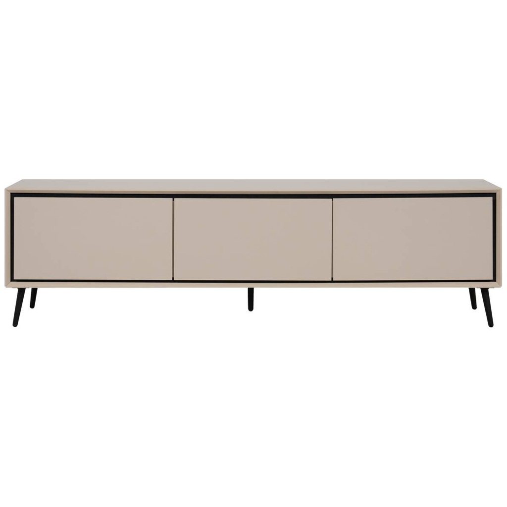 POCO Lowboard Arona sand schwarz B/H/T: ca. 175x50x38 cm