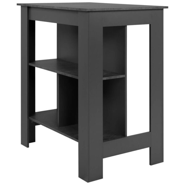 POCO Bartisch Atlanta Schiefergrau Spanplatte B/H/T: ca. 92x106x68 cm