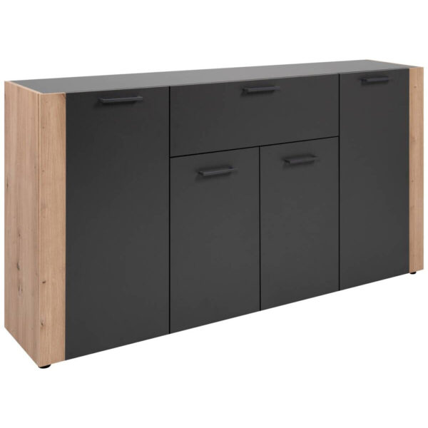 POCO Sideboard Cento anthrazit Eiche Artisan Oak Nachbildung POCO Sideboard Cento anthrazit Eiche Artisan Oak Nachbildung