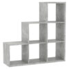 POCO Stufenregal Max Step Beton Optik B/H/T: ca. 106x107x33 cm
