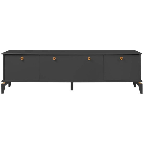 POCO TV-Lowboard Izmir anthrazit Kupfer B/H/T: ca. 180x52x36 cm POCO TV-Lowboard Izmir anthrazit Kupfer B/H/T: ca. 180x52x36 cm