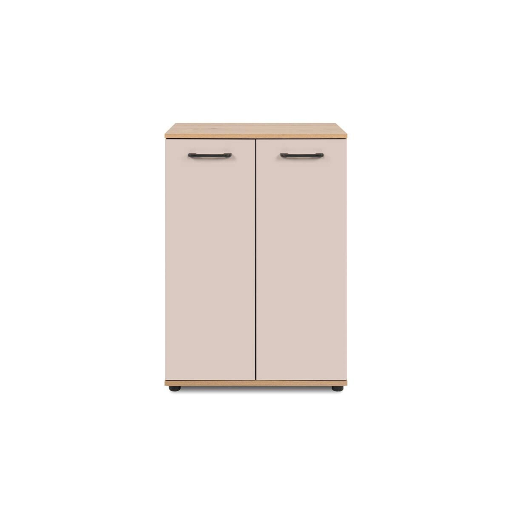 POCO Kommode Kerry 01B Eiche Artisan Nachbildung Kaschmir B/H/T: ca. 60x85x35 cm