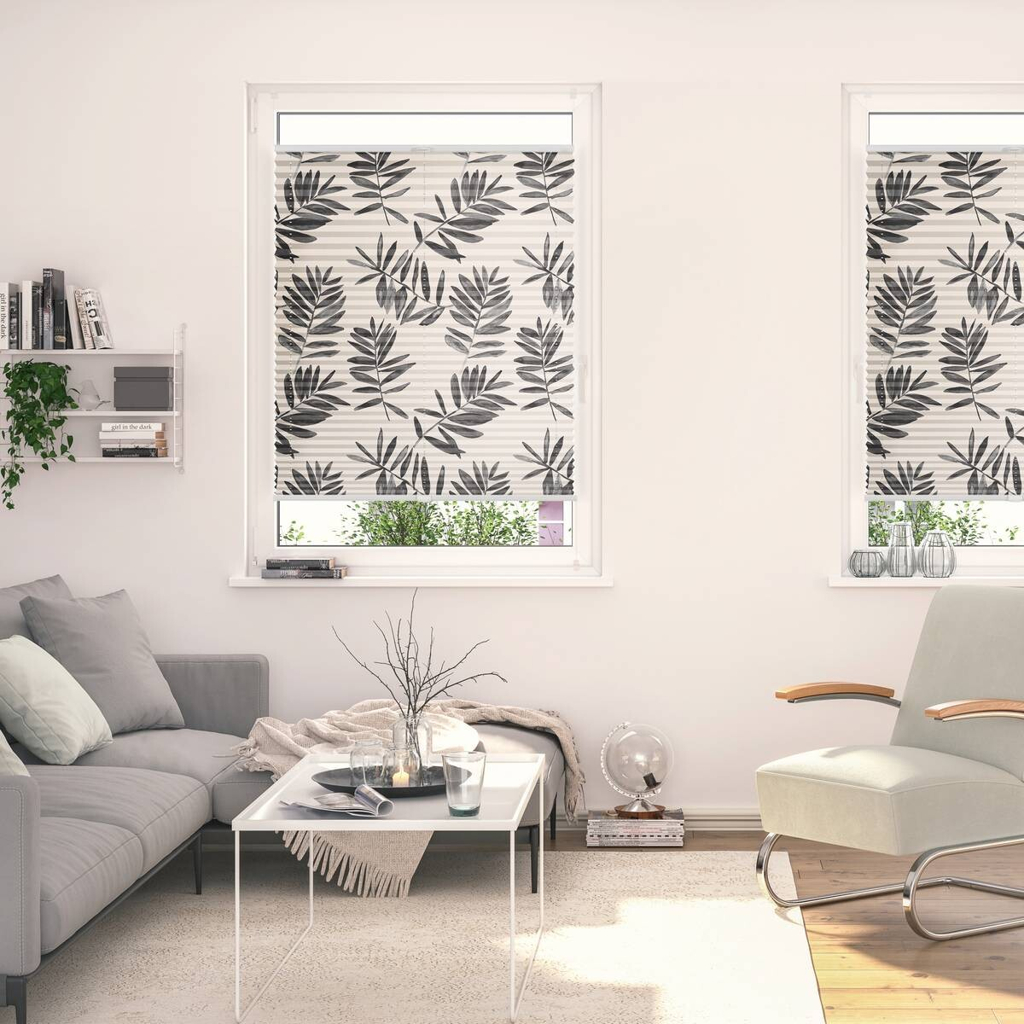 LICHTBLICK Spannplissee Black Watercolor
schwarz B/L: ca. 60×130 cm