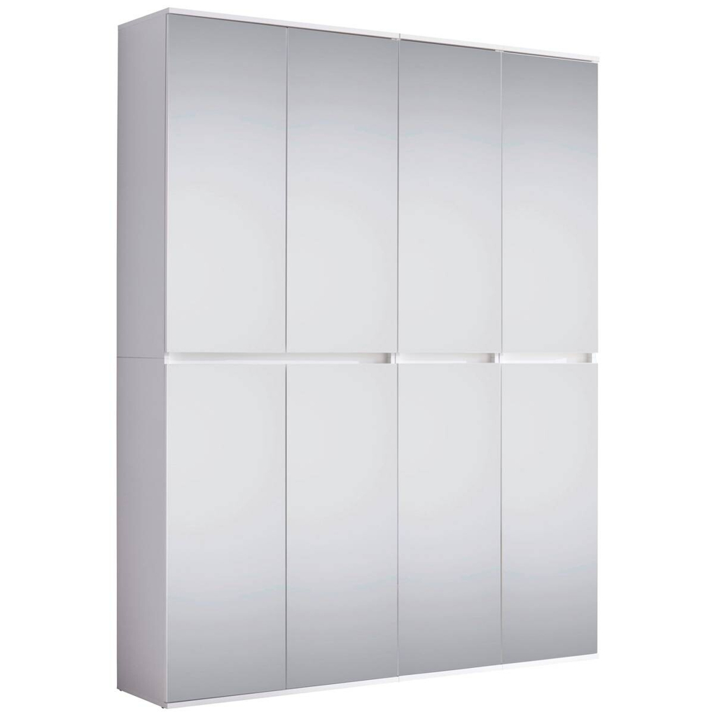 Garderobenschrank Mirror
weiß B/H/T: ca. 148x191x34 cm