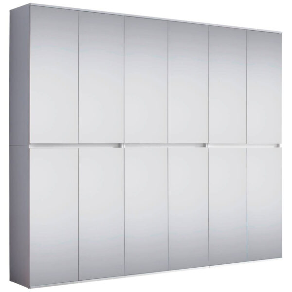 Garderobenschrank Mirror
weiß B/H/T: ca. 222x191x34 cm