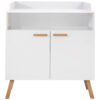 Trendteam Wickelkommode Mats weiß B/H/T: ca. 96x105x78 cm