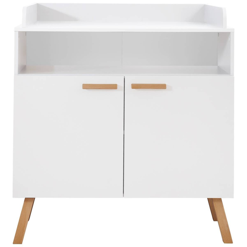 Trendteam Wickelkommode Mats weiß B/H/T: ca. 96x105x78 cm