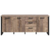 Trendteam Sideboard Emile Eiche Tabak Nachbildung B/H/T: ca. 214x86x45 cm