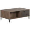 POCO Couchtisch Fusion Eiche dunkel Nachbildung bronze Optik B/H/T: ca. 110x37x60 cm POCO Couchtisch Fusion Eiche dunkel Nachbildung bronze Optik B/H/T: ca. 110x37x60 cm