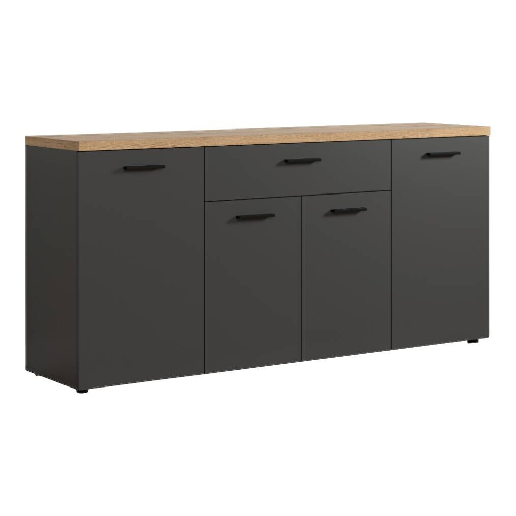 Sideboard Baggio
Eiche Evoke Coast Nachbildung anthrazit B/H/T: ca. 180x85x42 cm