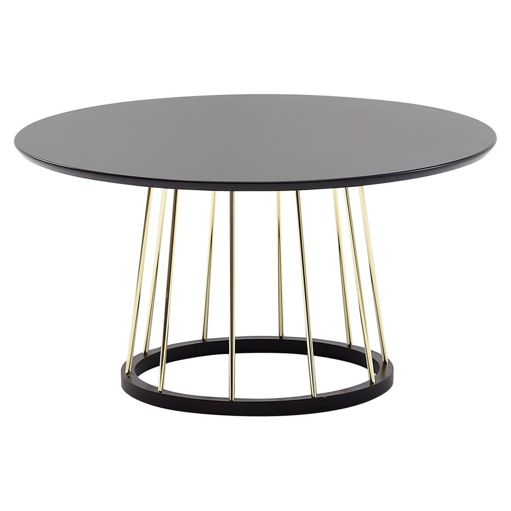Wohnling Couchtisch schwarz B/H/T: ca. 80x42x80 cm