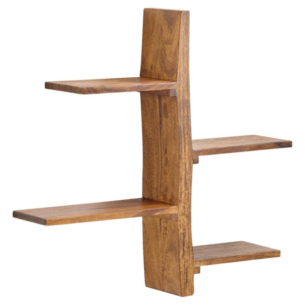 Wohnling Wandregal rosenholz Holz B/H/T: ca. 58x60x15 cm Wohnling Wandregal rosenholz Holz B/H/T: ca. 58x60x15 cm