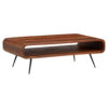 Wohnling Couchtisch braun B/H/T: ca. 55x30x90 cm Wohnling Couchtisch braun B/H/T: ca. 55x30x90 cm