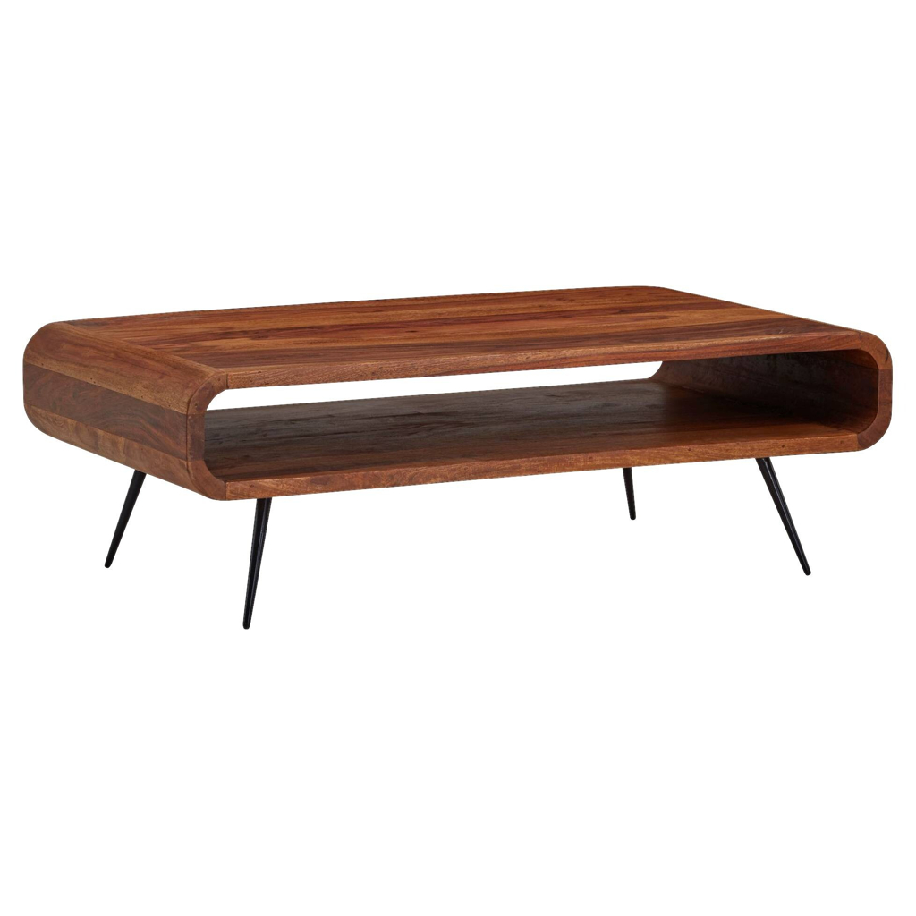 Wohnling Couchtisch braun B/H/T: ca. 55x30x90 cm