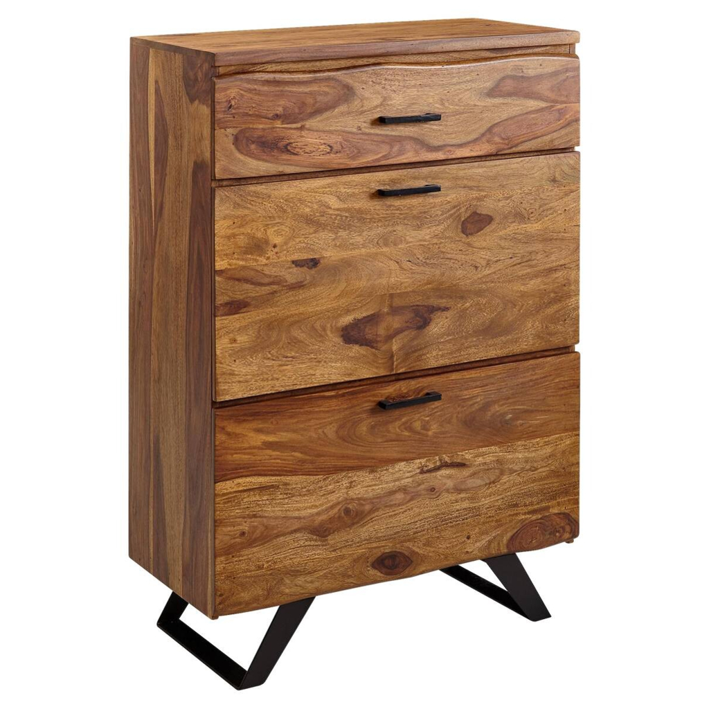 Wohnling Kommode rosenholz Nachbildung B/H/T: ca. 80x40x120 cm