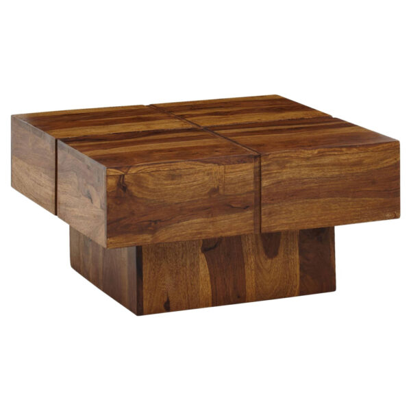 Wohnling Couchtisch braun B/H/T: ca. 58x30x58 cm Wohnling Couchtisch braun B/H/T: ca. 58x30x58 cm