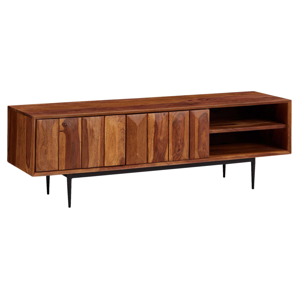 Wohnling Lowboard rosenholz Nachbildung B/H/T: ca. 123x42x35 cm