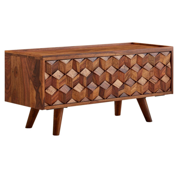 Wohnling Lowboard rosenholz Nachbildung B/H/T: ca. 92x44x35 cm