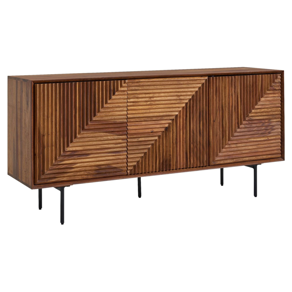 Wohnling Sideboard rosenholz Nachbildung B/H/T: ca. 148x72x40 cm