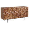 Wohnling Sideboard rosenholz Nachbildung B/H/T: ca. 144x72x47 cm