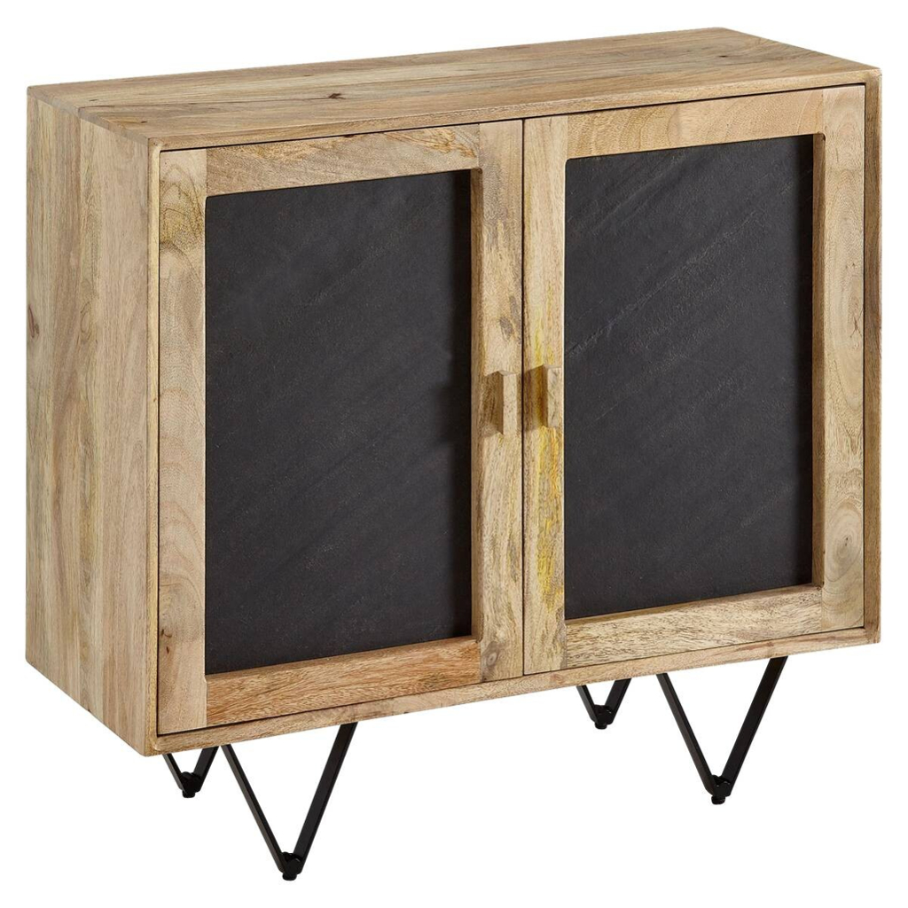 Wohnling Sideboard braun B/H/T: ca. 80x75x35 cm