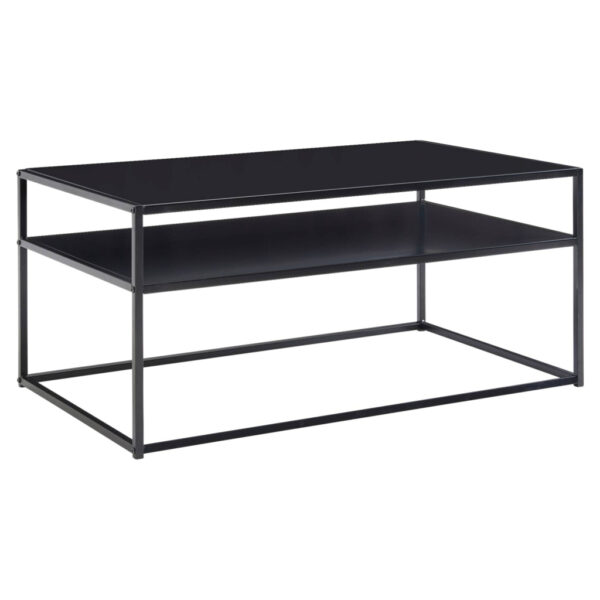 Wohnling Couchtisch schwarz B/H/T: ca. 60x45x100 cm
