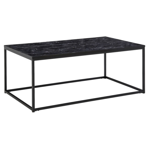 Wohnling Couchtisch schwarz B/H/T: ca. 60x40x100 cm