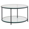 Wohnling Couchtisch schwarz B/H/T: ca. 80x45x80 cm