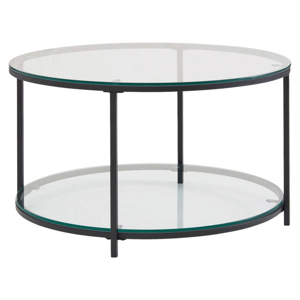 Wohnling Couchtisch schwarz B/H/T: ca. 80x45x80 cm