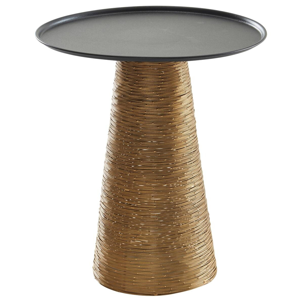 Wohnling Beistelltisch gold B/H/T: ca. 40x45x40 cm