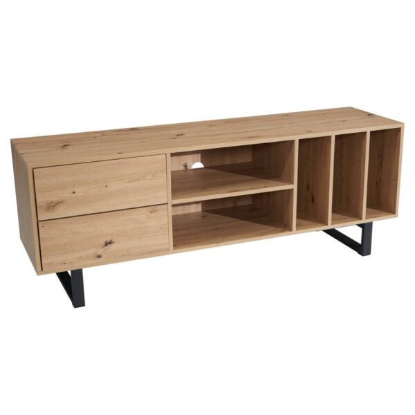 Wohnling Lowboard Eiche Optik B/H/T: ca. 150x55x40 cm