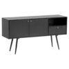Wohnling Sideboard schwarz B/H/T: ca. 140x75x40 cm