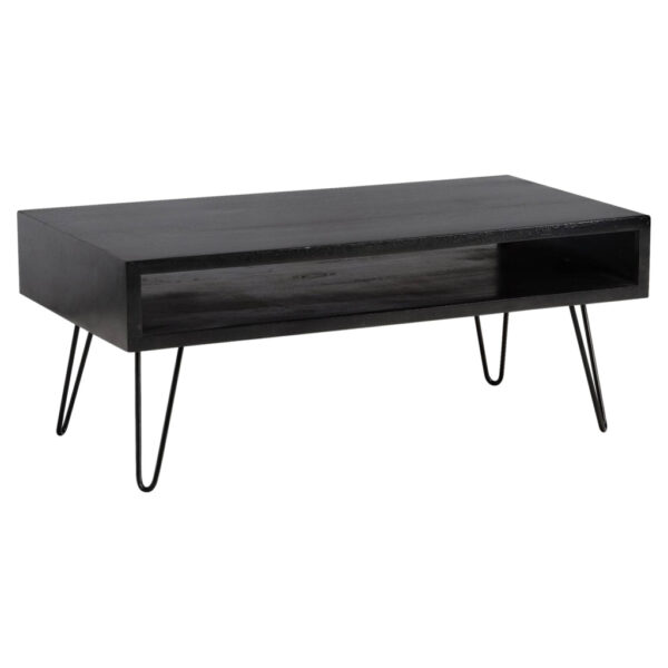Wohnling Couchtisch schwarz B/H/T: ca. 100x40x50 cm Wohnling Couchtisch schwarz B/H/T: ca. 100x40x50 cm
