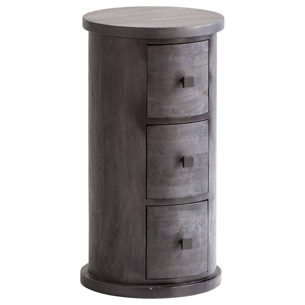 Wohnling Sideboard schwarz B/H/T: ca. 34x65x34 cm