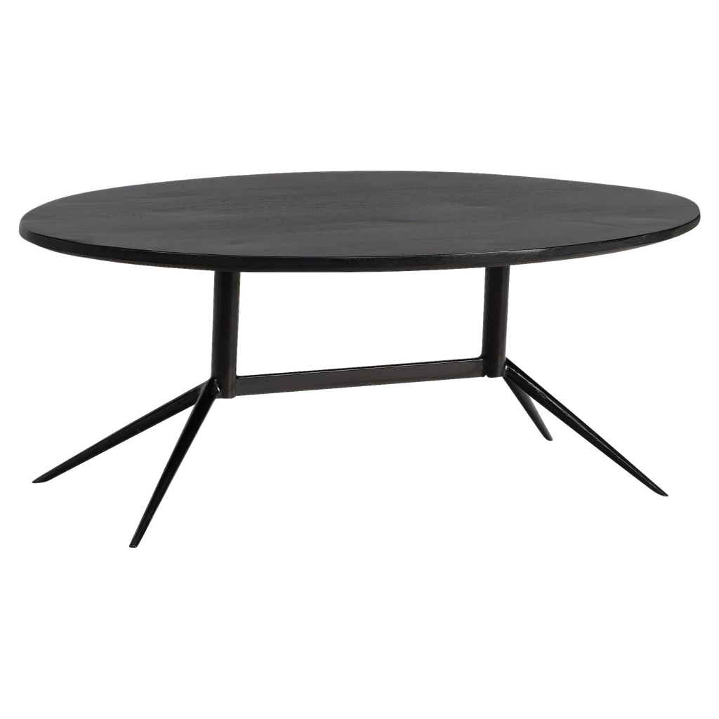 Wohnling Couchtisch schwarz B/H/T: ca. 90x35x50 cm
