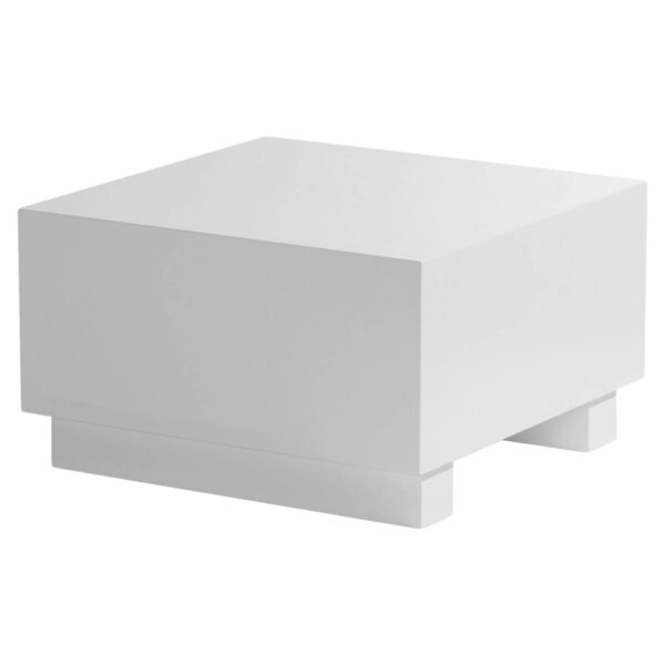 Wohnling Couchtisch weiß Marmor Optik B/H/T: ca. 60x35x60 cm Wohnling Couchtisch weiß Marmor Optik B/H/T: ca. 60x35x60 cm