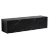 Wohnling Lowboard schwarz Marmor Optik B/H/T: ca. 120x30x30 cm