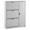 Wohnling Schuhschrank weiß B/H/T: ca. 90x120x24 cm