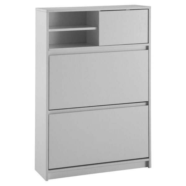 Wohnling Schuhschrank weiß B/H/T: ca. 71x110x24 cm