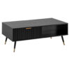 Wohnling Couchtisch schwarz B/H/T: ca. 110x43x60 cm Wohnling Couchtisch schwarz B/H/T: ca. 110x43x60 cm