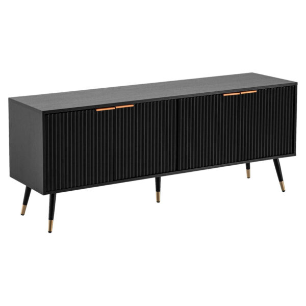 Wohnling Lowboard schwarz B/H/T: ca. 150x60x39 cm