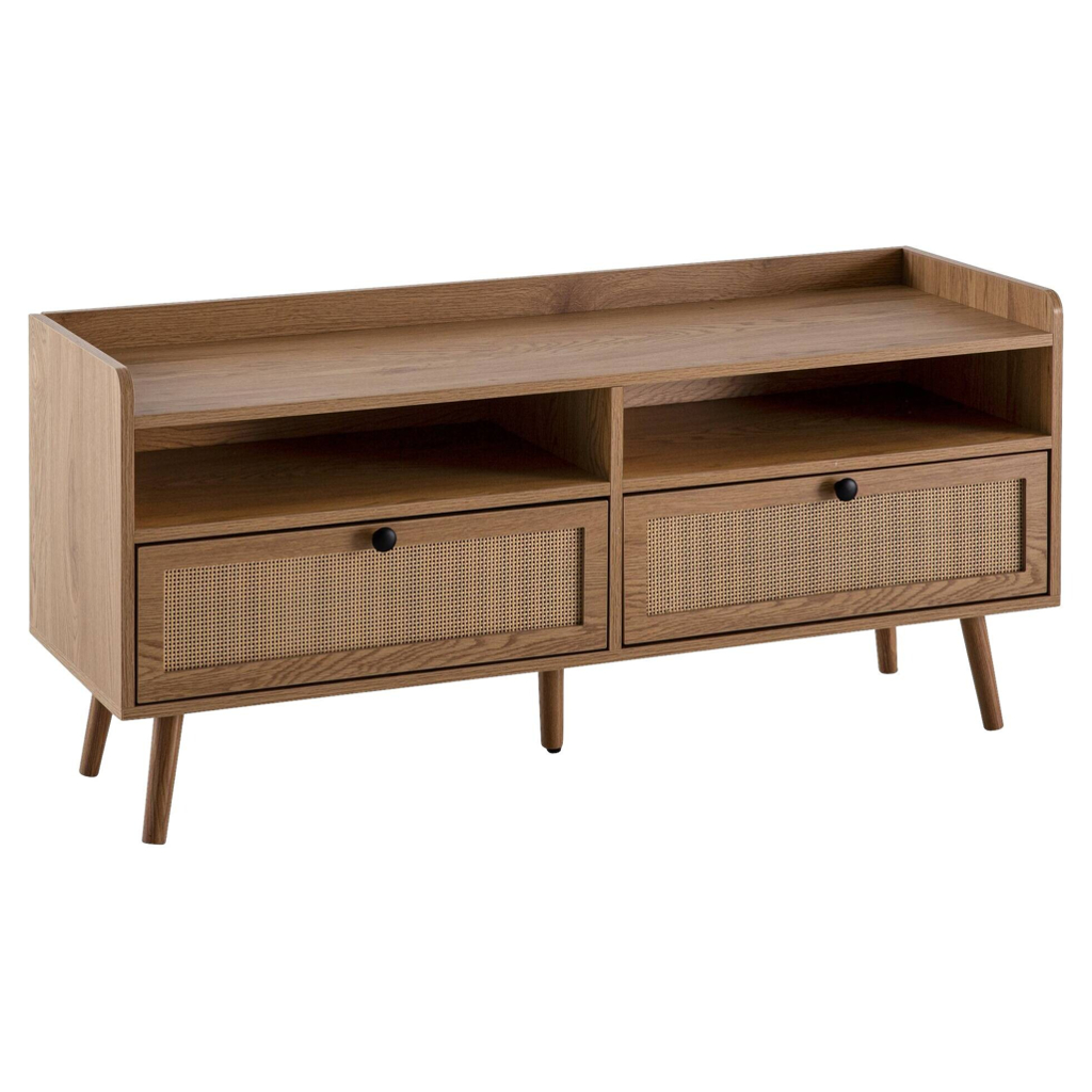 Wohnling Lowboard Eiche Optik B/H/T: ca. 120x56x39 cm