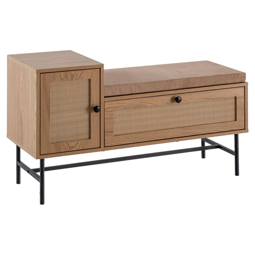 Schuhbank
natur Eiche Optik B/H/T: ca. 100x60x38 cm