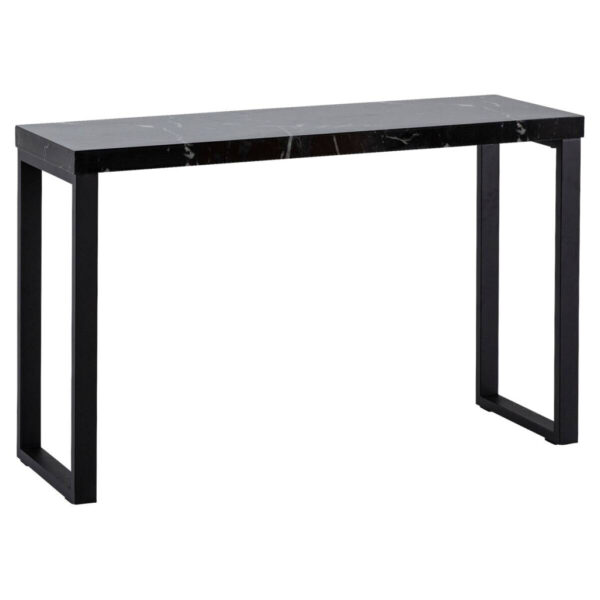 Wohnling Konsolentisch schwarz Marmor Optik MDF B/H/T: ca. 120x76x40 cm